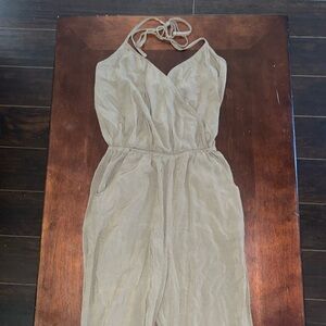 Lulus halter tie jumpsuit - size XS